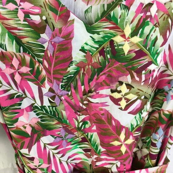 All Things Mochi Philippa Floral Ruffle Faux Wrap Dress - Picture 5 of 11